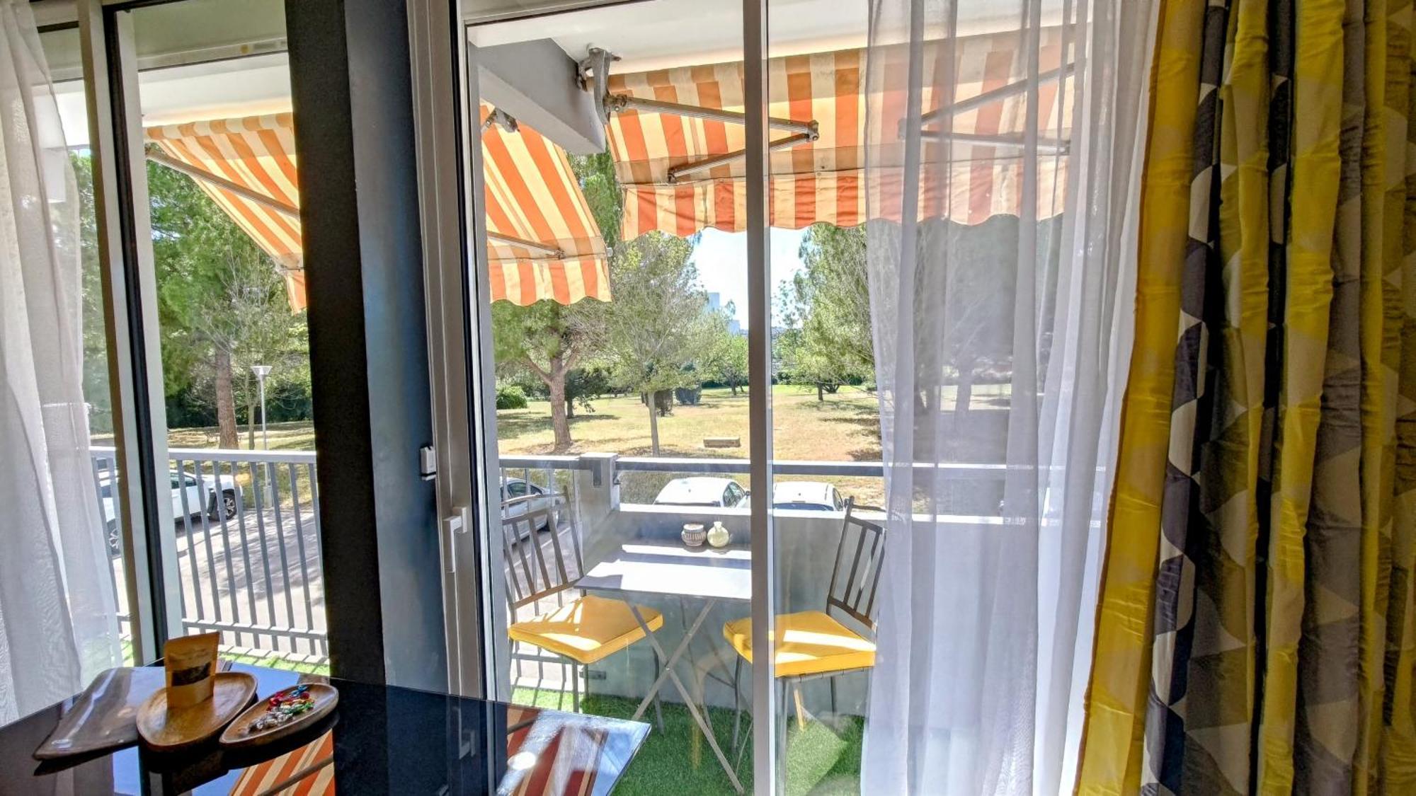 Studio Soleil Et Verdure - Montpellier Celleneuve Eksteriør bilde